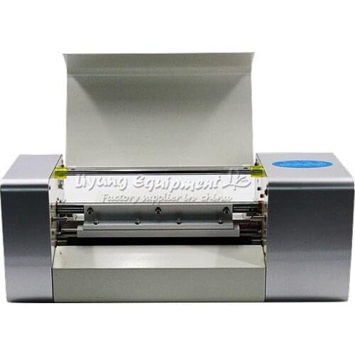LY 400A Foil press machine 360X252MM foil stamping printer Compatible can add rolling reel kit hot foil printer