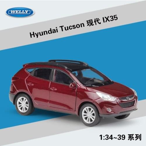 1:36 Hyundai Tucson IX35 Alloy Car Model Metal Model Vehicles With Retail box
