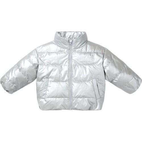 Fashion Boy Winter Coat Solid Jacket For Girls New Childrens Jacket Childrens Clothing From 3 To 8 Years Boy Outfits