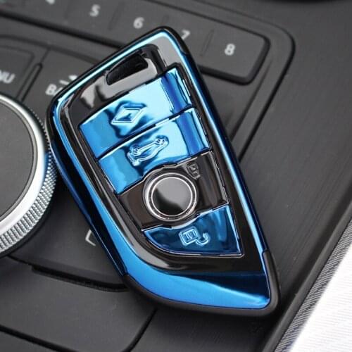 Fashion Car Remote Key Case Cover For BMW 2 3 5 7 Series 6GT X1 X3 X5 X6 F45 F46 G20 G30 G32 G11 G12 F48 G01 F15 F85 F16 F86