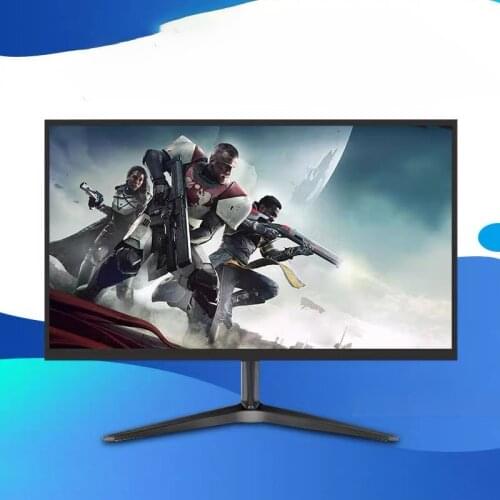 2K 22" Hd 2800r 75hz Black Gaming Monitor White 160 Visual Degree PC screen computer gaming lcd monitor gamer