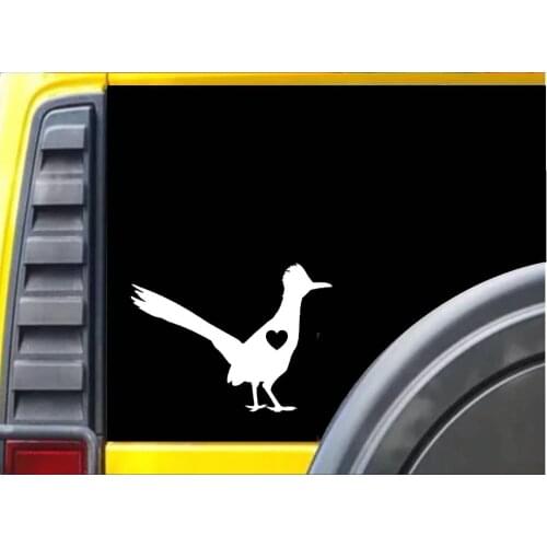 Roadrunner Little Heart Bird K314 6 inch decal sticker computer Sticker