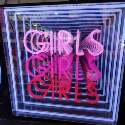 New Personalized Custom Neon Sign LED Neon Light Multi-layer Mirror Smooth Suitable for Bar Nightclub Commercial Decor