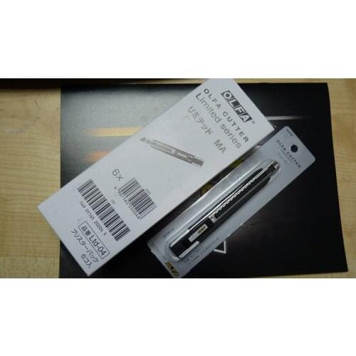Made in japan OLFA Olfa Blade Cutter Limited Series MA LTD-04 Black F/S