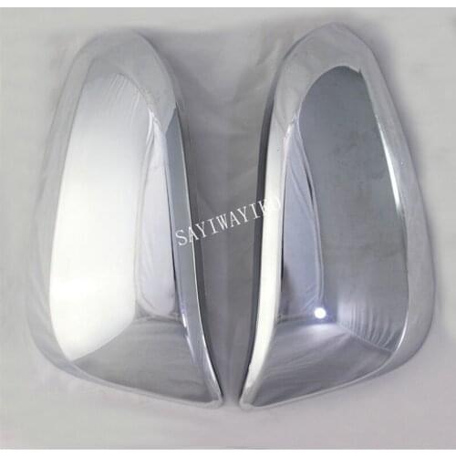 For Toyota Fortuner 2015 2016 2017 2018 AN50/AN60 Novel style 2PCS ABS Chrome plated Rear view door mirror cover Auto supplies