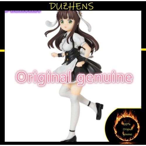 100% Original genuine Is the order a rabbit? Ujimatsu Chiya 18cm PVC Action Figure Anime Figure Model Toys Figure Doll Gift