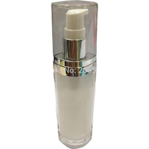 30ml pearl white eye shape press pump bottle,cosmetic container,press pump bottle ,Cosmetic bottle Cosmetic Packaging