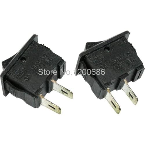 8.5 * 13.5mm 250VAC / 3A Boat switch Rocker switch two feet copper switch