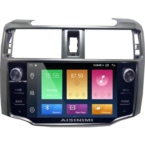 AISINIMI Android 10 Car Dvd Player navigation For Toyota 4Runner 4 Runner 2010 -2015 Car Audio Gps Multimedia Stereo Monitor
