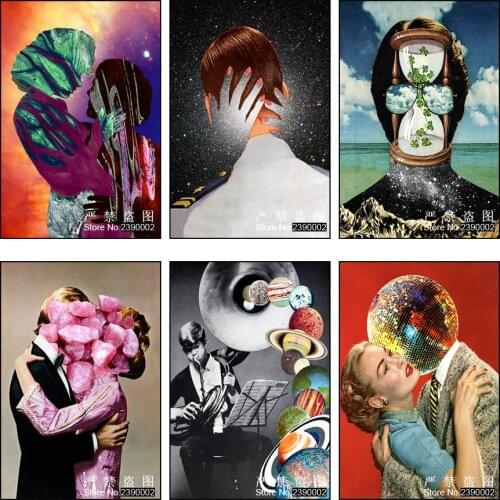 Diy Diamond Embroidery Cross Stitch Kits People Artistic Imagination Needlework 3d Square Diamond Mosaic Full Diamond Painting