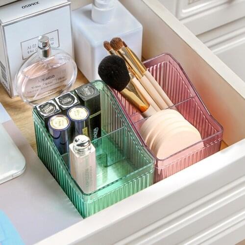 Home Desktop Storage Box Sundries Makeup Organizer For Cosmetic Storage Case Container Home Office Bathroom Storage Box