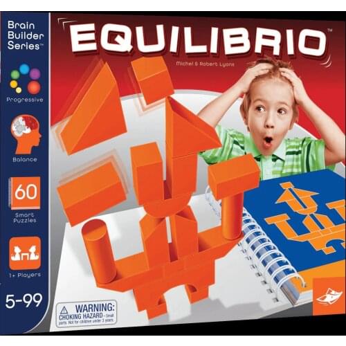 FoxMind Pal Equilibrio Intelligence Developer Mind And Intelligence Board Game Award Winning Coordination And Balance Kids Gift