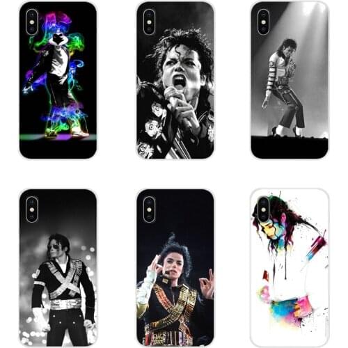 Michael Jackson For Samsung Galaxy S3 S4 S5 Mini S6 S7 Edge S8 S9 S10 Lite Plus Note 4 5 8 9 Accessories Phone Cases Covers