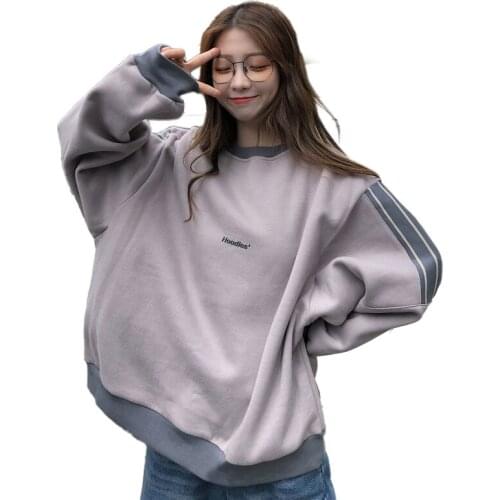 Cute Girl Winter sweatshirt - Blouse - Fashion print original dress