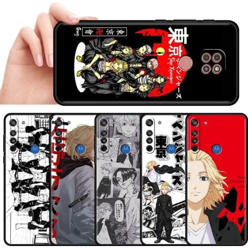 Tokyo Revengers Soft Case For Motorola One Fusion Plus G9 Play G8 Power Lite E6s G Stylus G30 Hyper G60 G50 G40 Phone Cover Capa
