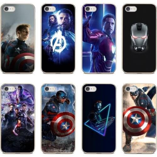 Funny-Avenger-Captain-America For Samsung Galaxy A9 A8 Star Lite A3 A5 A7 A6 Plus 2018 2015 2016 2017 Soft Shell Case
