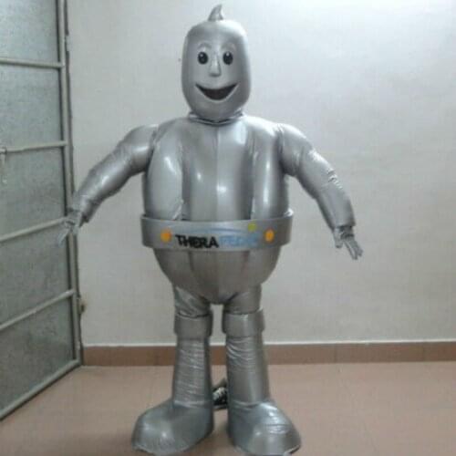 Latest high quality Cool Silver Grey Robot EVE Mascot costume costume suit adult
