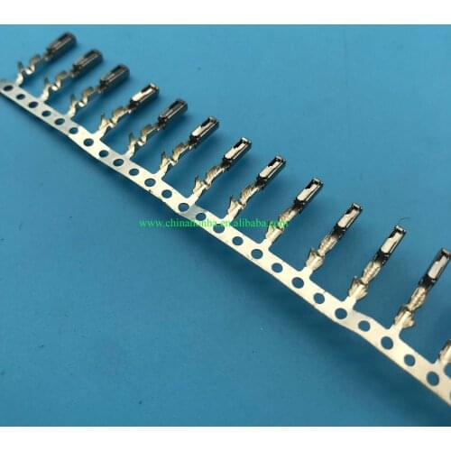 50pcs5-968221-1 ecu small terminal Seat crimp pins For Use With ECU 284743-1 MQS SOCKET replace AMP TE Tyco wire crimp terminal