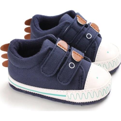 2021 0-18M Baby Boy Shoes Canvas Animal Cartoon Print Cute Comfortable Soft Bottom Toddler Shoes