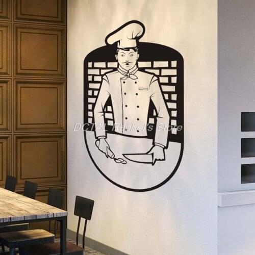 Seafood Restaurant Decor Marine Octopus Vinyl Wall Decal Kitchen Dining Room Sticker Bar Drink Art Sticker