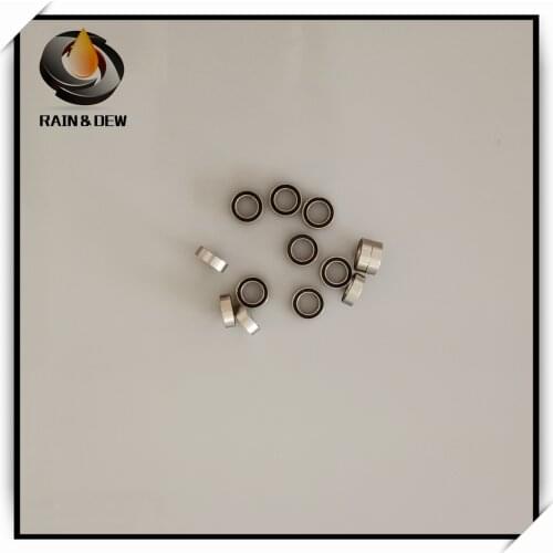 10 Pcs SMR85 2RS 5x8x2.5 mm Stainless Steel Bearing SMR85-2RS ABEC-7 Anti-rust bearing MR85 Miniature Ball Bearing