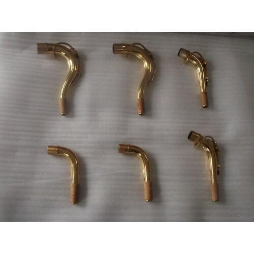 6 pieces Alto and Tenor & Baritone saxophone neck