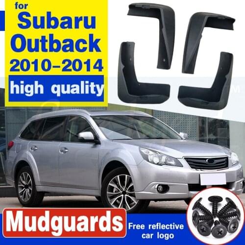 ACCESSORIES 4PCS/SET FIT FOR SUBARU OUTBACK 2010 2011 2012 2013 2014 MUD FLAP FLAPS SPLASH GUARD MUDGUARD