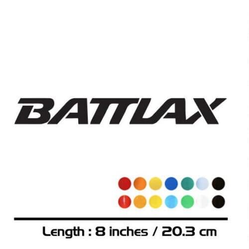 Motorcycle sticker accessories bike Fuel tank Wheels helmet notebook Luggage reflective MOTO sign decal For bridgestone BATTLAX