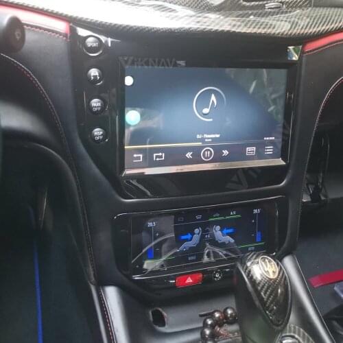 Car gps navigation multimedia video player for Maserati GT GC GranTurismo 2007-2017 android car radio audio player tape recorder