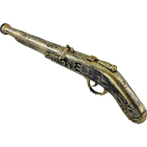 COS Plastic Halloween Props Plastic Accessories Plastic Ball Pirates Caribbean Gun Halloween Decor Prop