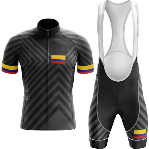 Colombia Cycling Jersey Set Summer Cycling Wear Mountain Bike Clothes Bicycle Clothing MTB Bike Cycling Clothing Cycling Suit