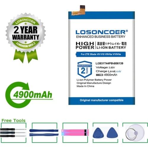 LOSONCOER ZTE Blade V9 Phone Batteries