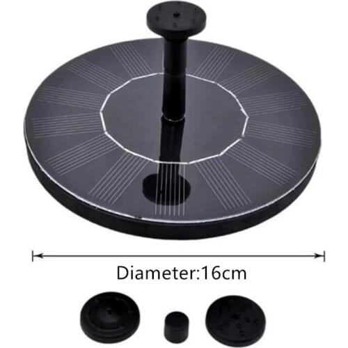 Solar Fountain Watering kit Power Solar Pump Pool Pond Submersible Waterfall Floating Solar Panel Water Fountain For Garden
