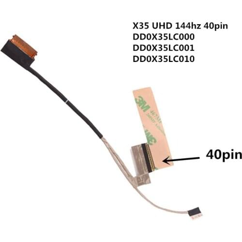 New Original Laptop/Notebook LCD/LED/LVDS Cable for HP Spectre X360 15-CH X35 DD0X35LC000 DD0X35LC010 4k UHD 144hz