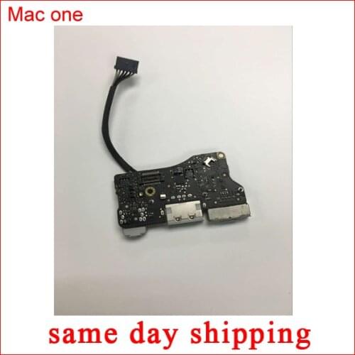 Original USED Tested DC IN USB Jack Power Audio Board FOR MacBook Air 13" A1369 MID 2011 EMC 2469 Power Audio Board 820-3057-A