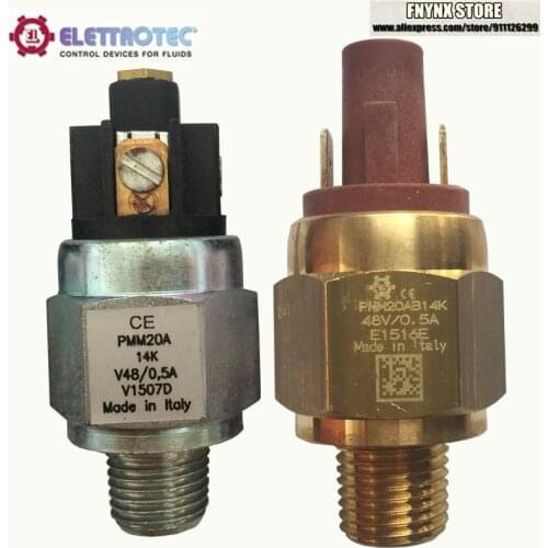 Original ITALY ELETTROTEC Pressure Switch PMM20A14K / PMM20ABN14K PMM20 Cutter Pressure Switch
