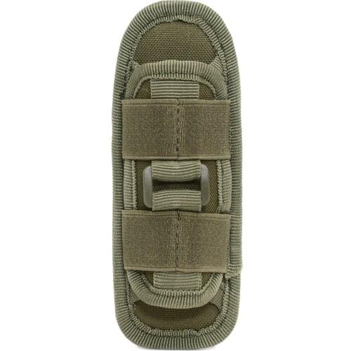 Outdoor Sport Hunting Pouch Nylon Black 360 Degree Rotatable Flashlight Bags Molle Leg Pouch Hiking Cycling Bag