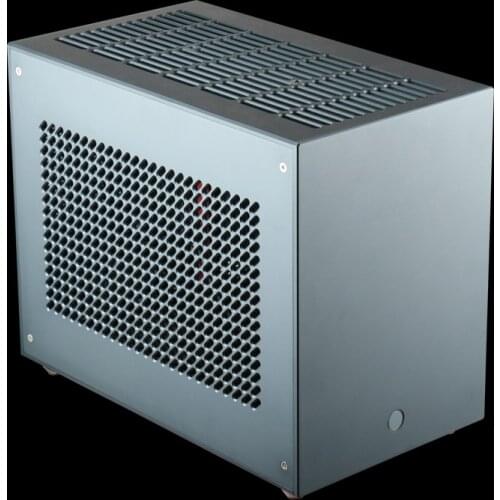 T90 itx in line chassis Mini A4 computer desktop aluminum alloy chassis SFX power supply