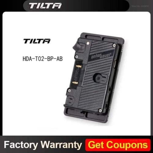 TILTA RS 2 Hydra Alien Gold Mount / V-Mount Battery Plate for TILTA DJI Ecosystem Hydra Alien Car Mounting System Car Racket