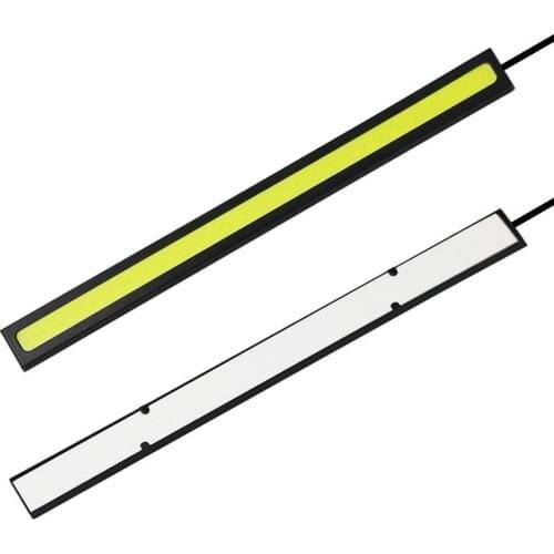 2 pcs 17cm Universal Daytime Running Light COB DRL LED Car Lamp External Lights Auto Waterproof Car Styling Led DRL Lamp