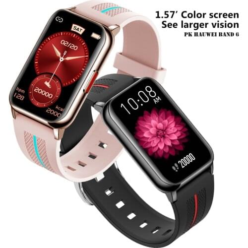 2021 Womens Fashion H76 Smart Watch Women Bracelet Band Fitness Tracker Mens Watches Wristband Smartwatch For Android ios