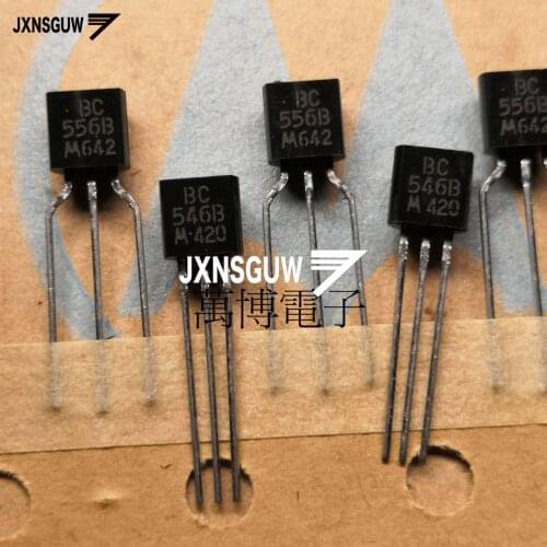 10pair Original MOT BC546 BC556 B TO-92 Transistor C546 C556 Audio Power Amplifier BC546B BC556B Transistor Triode C546B C556B