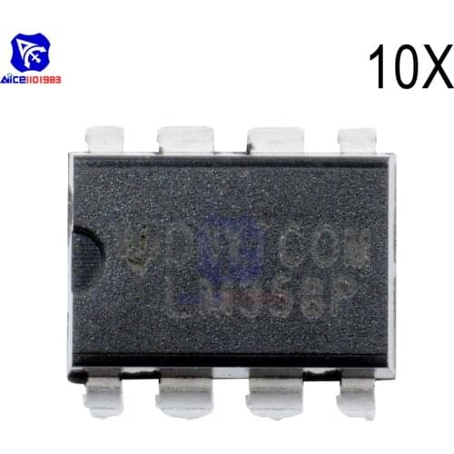10 PCS/Lot IC Chips LM358N LM358 358 DIP-8 Dual Operational Amplifier IC