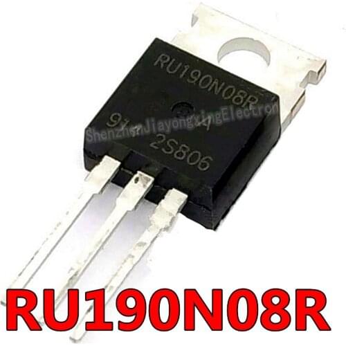 10PCS/LOT RU190N08 TO220 RU190N08R TO-220 190N08 80V 190A new original In Stock