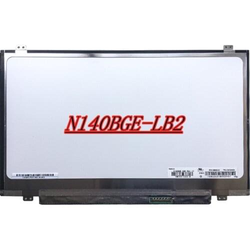 14.0 slim 40pin laptop screen N140BGE-LB2 LP140WH2 TLS1 B140XTN03.6 N140B6-L06 HB140WX1-300 B140XW03 V.0 1366*768
