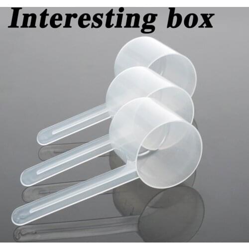 30g transparent spoon washing powder spoon medicine spoon plastic spoon