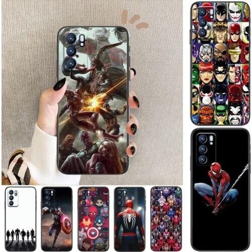 Avengers Marvel ForFor Realme C3 Case Soft Silicon Back cover OPPO Realme C3 RMX2020 Coque Capa Funda find x3 pro C21 8 Pro a91