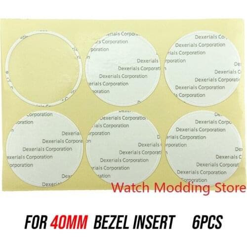 For 40mm Bezel Insert Ring 40MM High Quality Japan Dexerials Adhesive Rings Sticker Double Sided Tape SUB DeepSea Diver