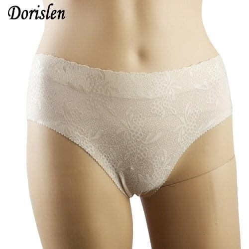 Dorislen Breathable Printed Seamless Nice Bottoms Buttock Push Up WomenS Padded Underwear 50pcs