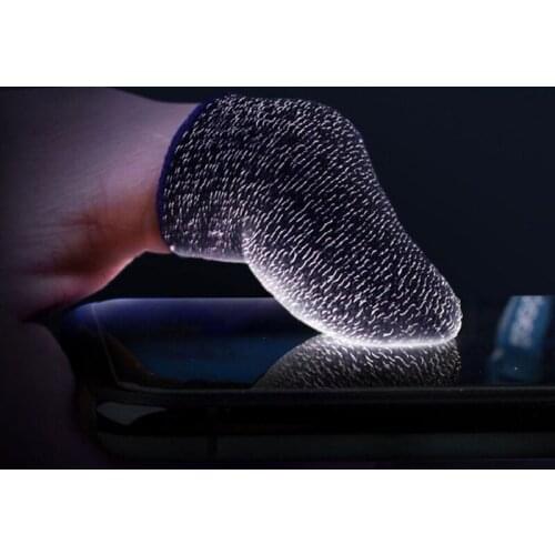 New Finger Cover Game Controller for PUBG Sweat Proof Non-Scratch Sensitive Touch Screen Gaming Finger Thumb Sleeve Gloves